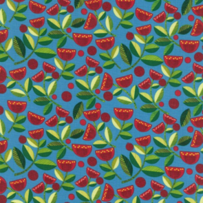 Nutex Kiwiana Fabric - Forest Song Pohutukawa