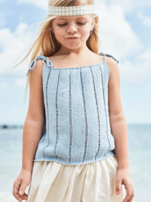 Sandnes Garn Knitting Pattern - Tie Top