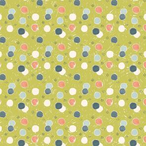 Figo Thicket & Bramble - Dots Green