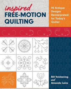 Stash Books Inspired Free-Motion Quilting