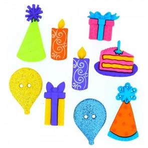 Dress It Up Embellishments - Happy Birthday