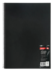 Jasart Visual Diaries, Spiral Bound 110gsm 60sheets