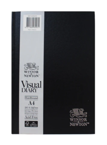 Winsor & Newton Hardcase Visual Diary, 110gsm 120page