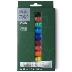 Winsor & Newton Winton Oil Paint Set 12ml - 10pc