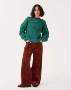 Sirdar 10779 Button Cuff Jumper - Knitting Pattern / Kit