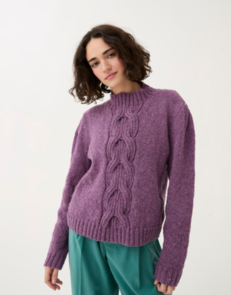 Sirdar 10783 Puff Sleeve Jumper - Knitting Pattern / Kit