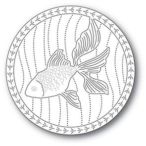 Memory Box Serene Goldfish - Dies