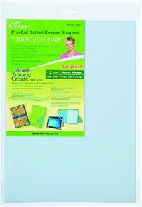Clover Pre-cut Tablet Keeper Shaper Large - Nancy Zieman