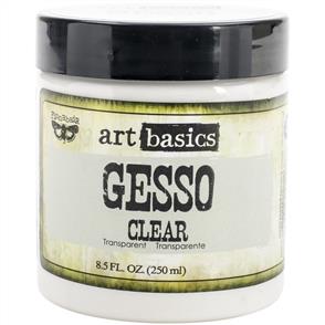 Finnabair Art Basics Gesso 8.5oz - Clear