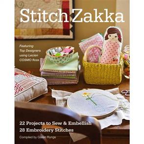C&T Publishing Stitch Zakka : 22 Projects to Sew & Embellish