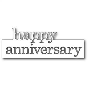 Memory Box Grand Happy Anniversary - Dies