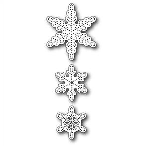Memory Box Die - Pinpoint Snowflakes