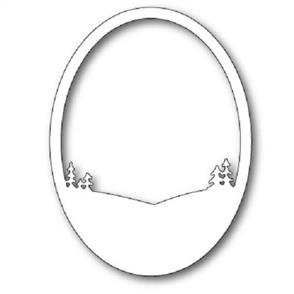 Memory Box Die - Gentle Valley Oval