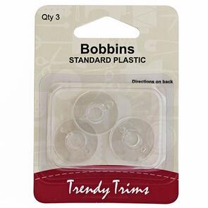 Trendy Trims Bobbins Standard Plastic