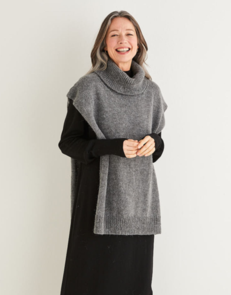 Sirdar 10182 Roll Neck Tunic -  Knitting Pattern / Kit