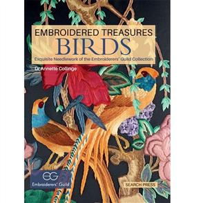 Search Press Embroidered Treasures - Birds