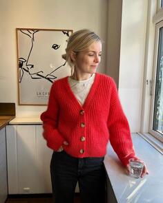 Petite Knit Agnete Cardigan - Knitting Pattern / Kit