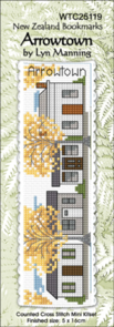 Lyn Manning Cross Stitch Kit - Arrowtown Bookmark