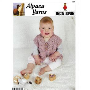 Alpaca Yarns 1220 Tweed Vest - Knitting Pattern / Kit