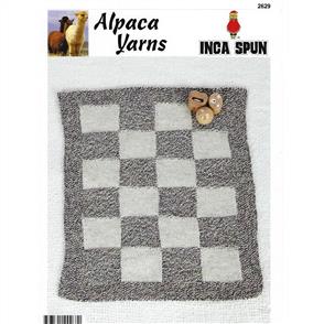 Alpaca Yarns 2629 Texture Baby Blanket - Knitting Pattern / Kit