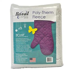 Bosal Poly-Therm Heat Reflective Fleece 36" x 62"