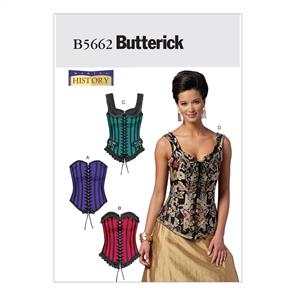 Butterick Pattern 5662 Misses' Corsets