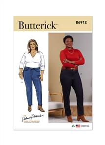 Butterick Pattern 6912 Women's Jeans by Palmer/Pletsch