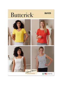 Butterick Misses' Tops By Palmer/Pletsch