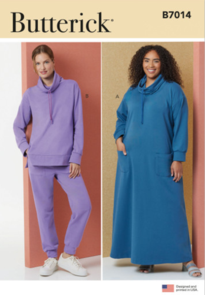 Butterick Sewing Pattern Misses' and Women's Lounge Dress, Top and Pants B7014