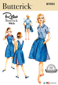 Butterick Sewing Pattern 1960s Misses' Jumper, Skirt, Shorts and Blouse B7053