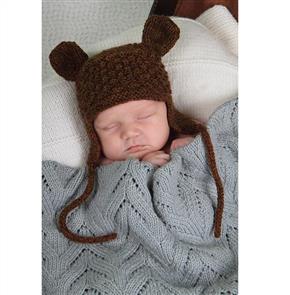 Lisa F Baby Cakes BC23 Little Bear Hat - Knitting Pattern / Kit