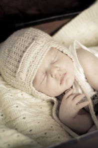 Lisa F Bc32 - Aviator Hat - Knitting Pattern / Kit