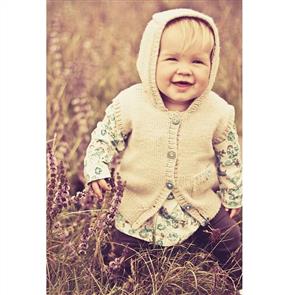 Lisa F Baby Cakes BC36 Skylark Vest - Knitting Pattern / Kit