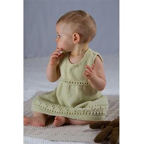 Lisa F Baby Cakes BC38 Evangeline Dress - Knitting Pattern / Kit