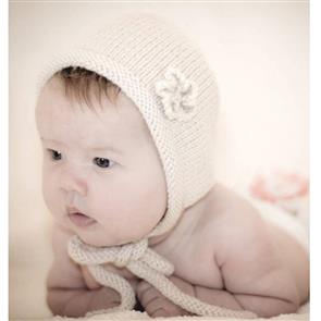 Lisa F Baby Cakes BC84 Flora Bonnet - Knitting Pattern / Kit