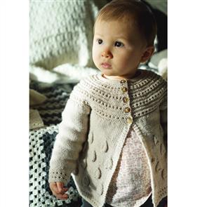 Lisa F Baby Cakes BC88 Princess Georgiana Cardi - Knitting Pattern / Kit