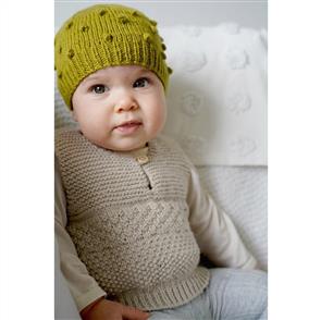 Lisa F Baby Cakes BC96 Phoenix Vest and Hat - Knitting Pattern / Kit