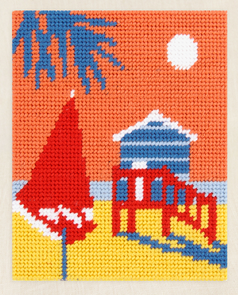 DMC Beach House Tapestry Kit