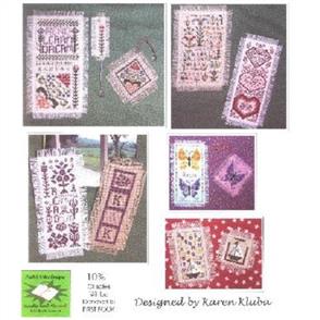 Rosewood Manor Cross Stitch Designs - Read, Learn, Dream Bookmarks
