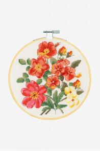 DMC Wild Roses Cross-Stitch Kit