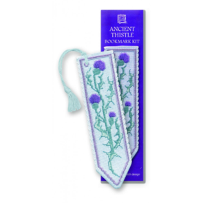 Textile Heritage Counted Cross Stitch Bookmark Kit - Ancient Thistle