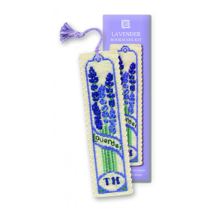Textile Heritage Counted Cross Stitch Bookmark Kit - Lavender