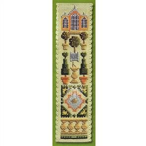 Textile Heritage Counted Cross Stitch Bookmark Kit - Orangery
