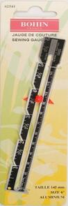Bohin Metallic Sewing Gauge
