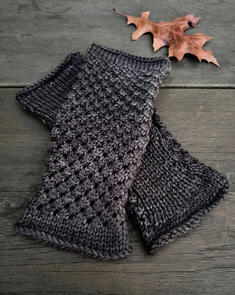 The Kiwi Stitch & Knit Co Briar Mitts 8 Ply Pattern