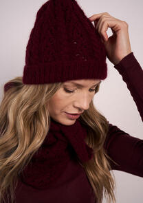 Mode at Rowan Knitting Pattern / Kit - Bryony Hat Scarf - Softest Alpaca