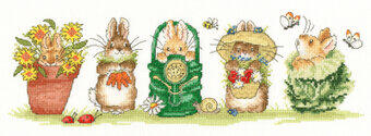 Bothy Threads Cross Stitch Kit - Garden Helpers