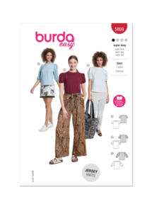 Burda Sewing Pattern 5809 Misses' Shirt