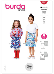 Burda Style Sewing Pattern 9210 Children's Mini Skirts
