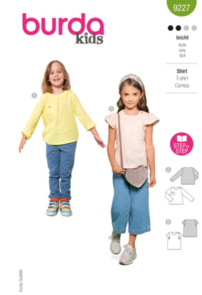 Burda Sewing Pattern 9227 Children's Shirt